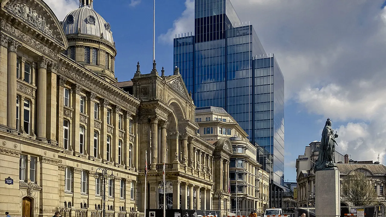 Council House and Colmore Row, Birmingham