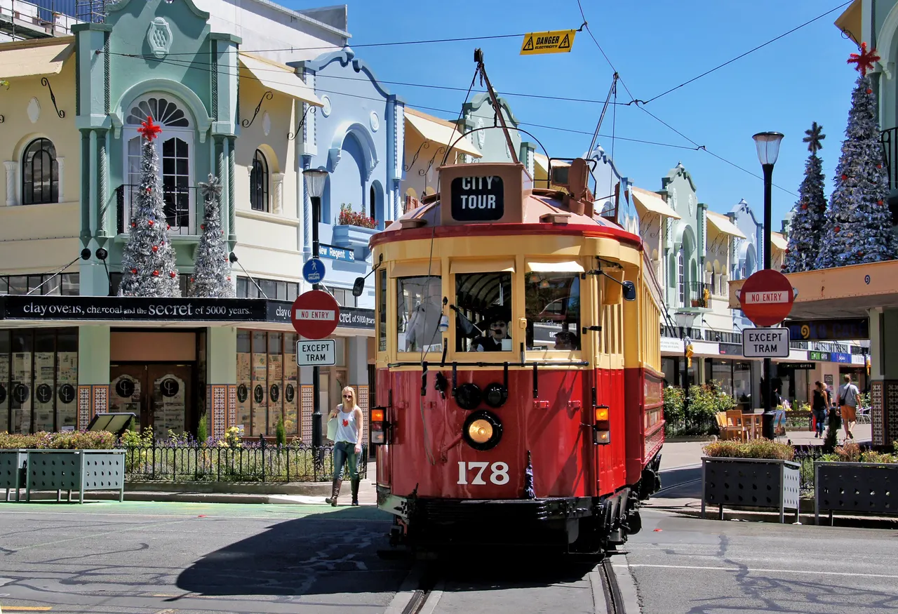 The "Brill" Tram 178.New Regent St Christchurch. in Christchurch, New Zealand