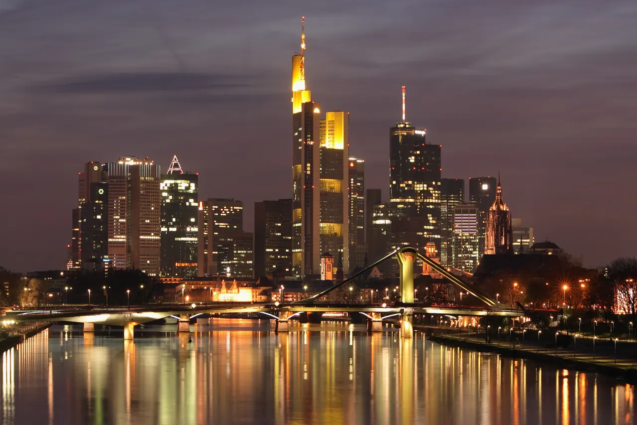 Skyline Frankfurt am Main in Frankfurt, Germany