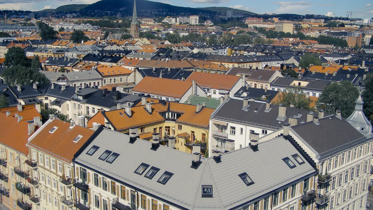 Rooftops of central Oslo