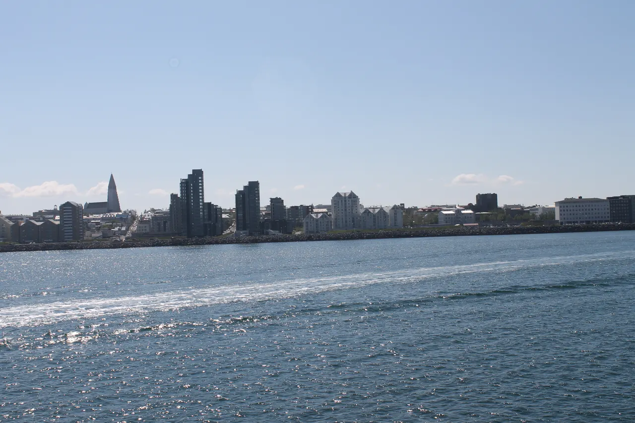 Reykjavík skyline - Skuggahverfi in Reykjavik, Iceland