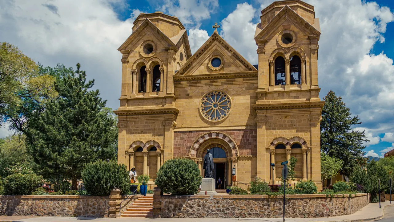 Cathedral Basilica of St. Francis of Assisi in Santa Fe, New Mexico