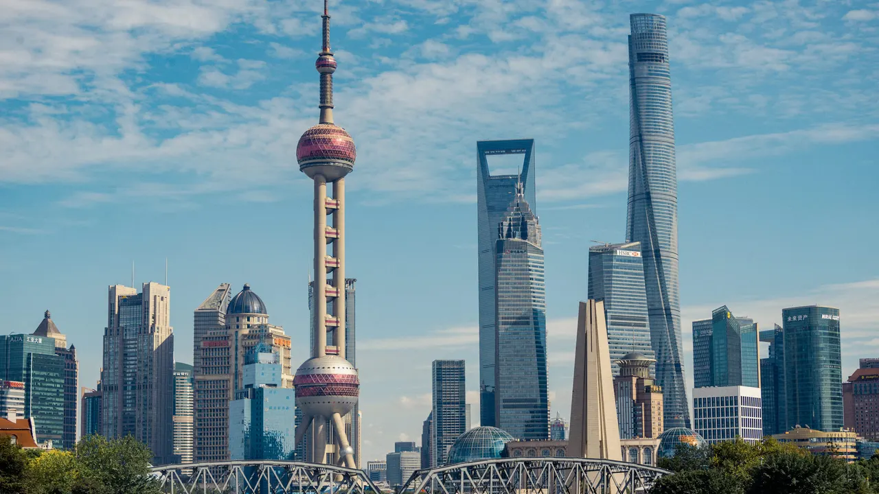 The Pudong skyline, Shanghai