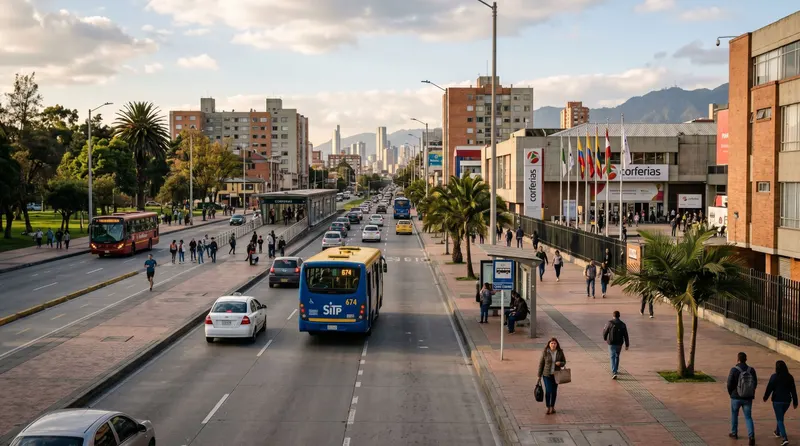 Teusaquillo and Ciudad Salitre in bogota co