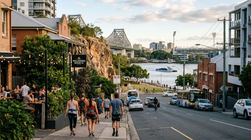 Kangaroo Point and Woolloongabba in brisbane au