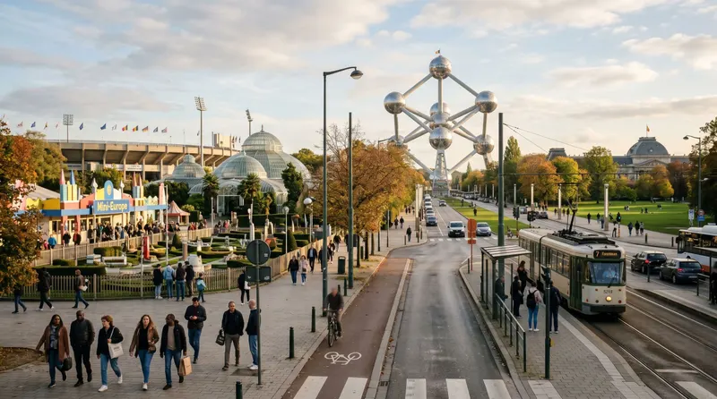 Heysel and Laeken in brussels be
