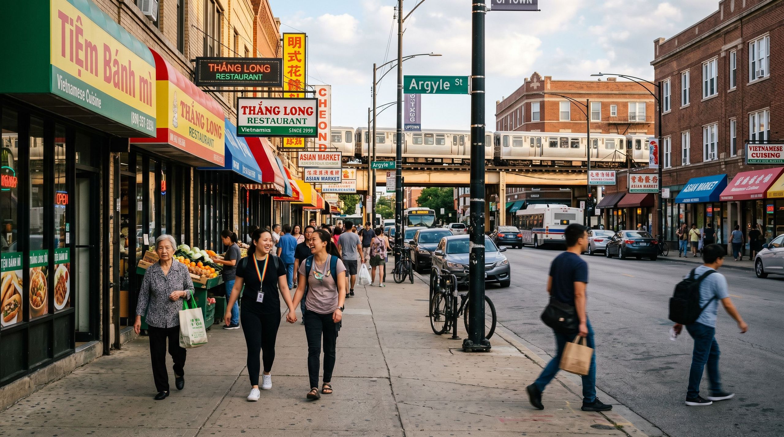 Uptown in Chicago
