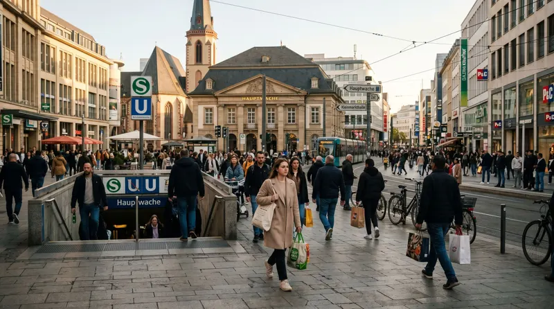 Innenstadt and Zeil in frankfurt de