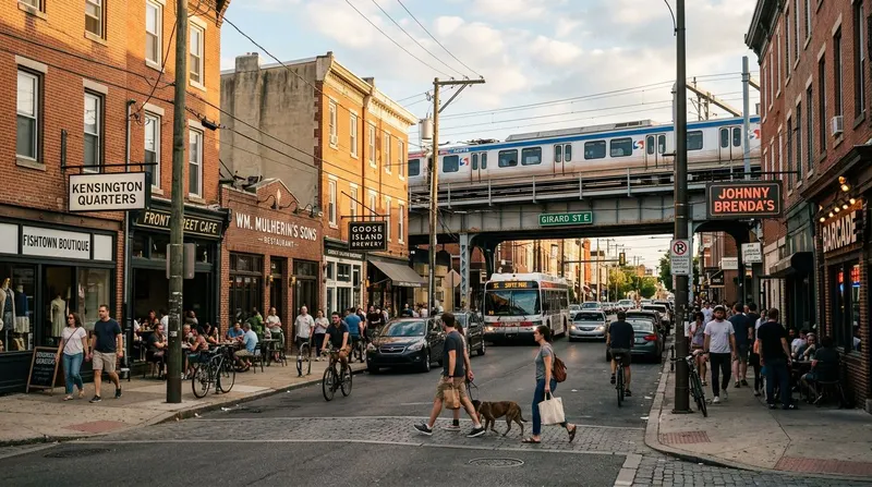 Fishtown and Northern Liberties in philadelphia us