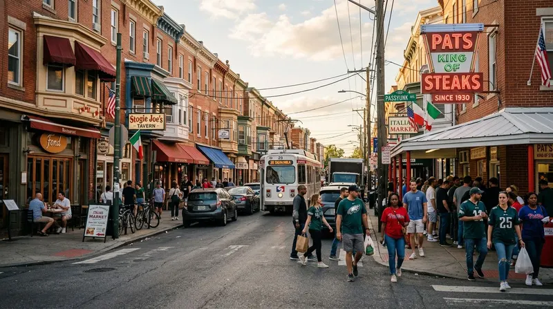 South Philadelphia and East Passyunk in philadelphia us