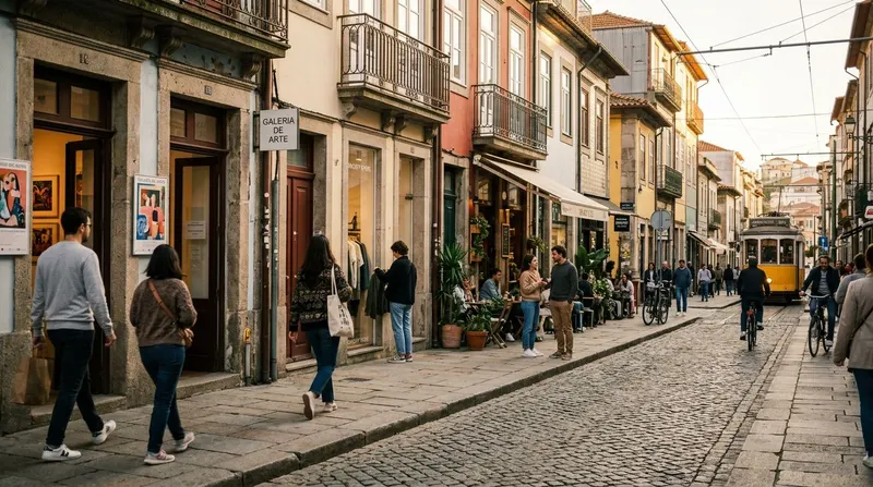 Cedofeita and Miguel Bombarda in porto pt