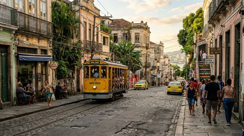 Santa Teresa and Glória in rio de janeiro br