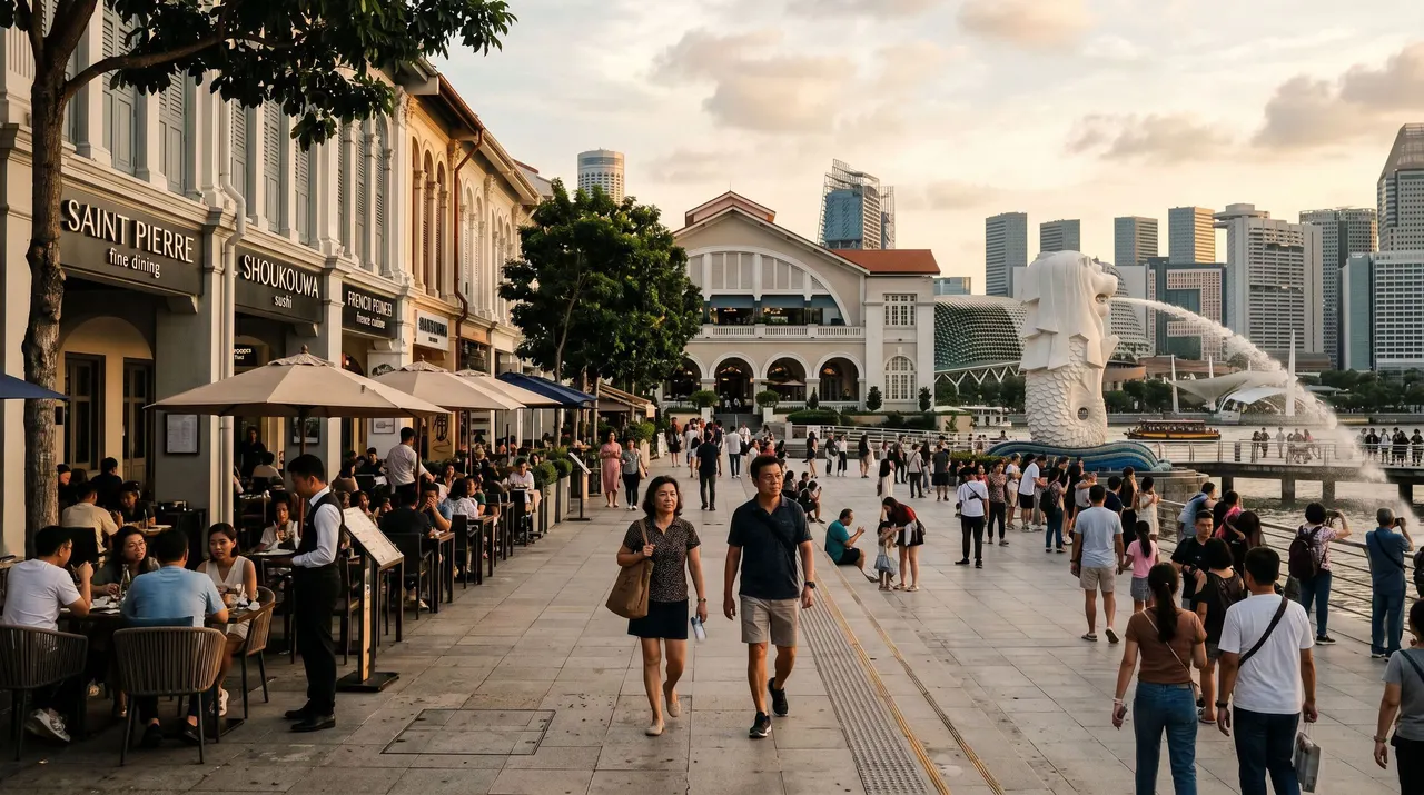 Clifford Pier in Singapore