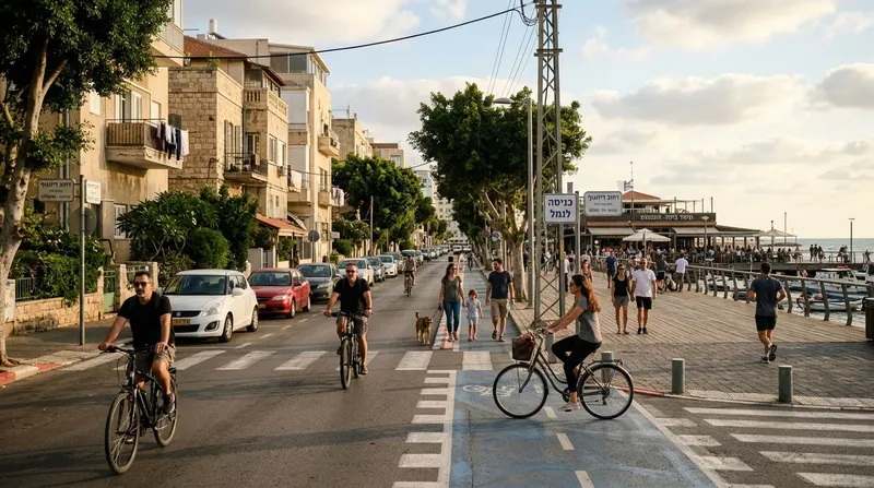 Old North and the Port in tel aviv il