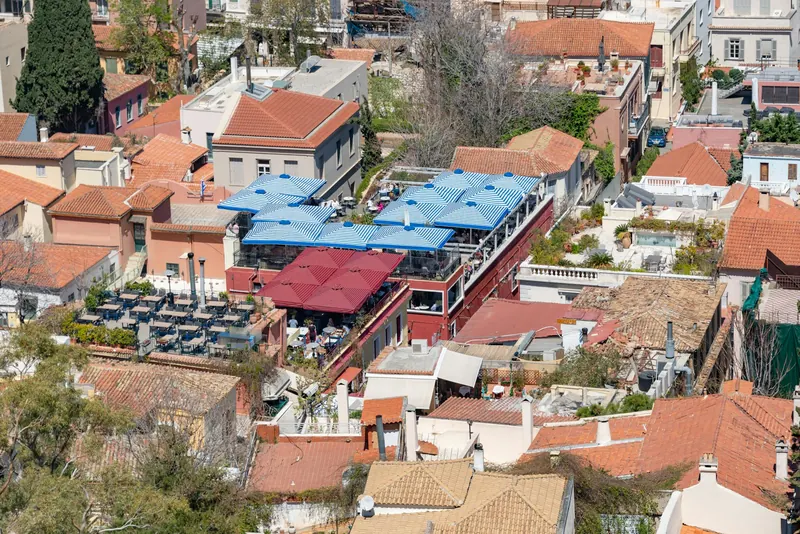 Plaka and Anafiotika in athens