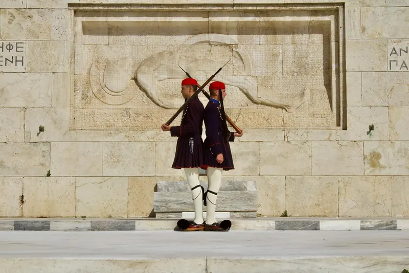 Syntagma and Kolonaki in athens