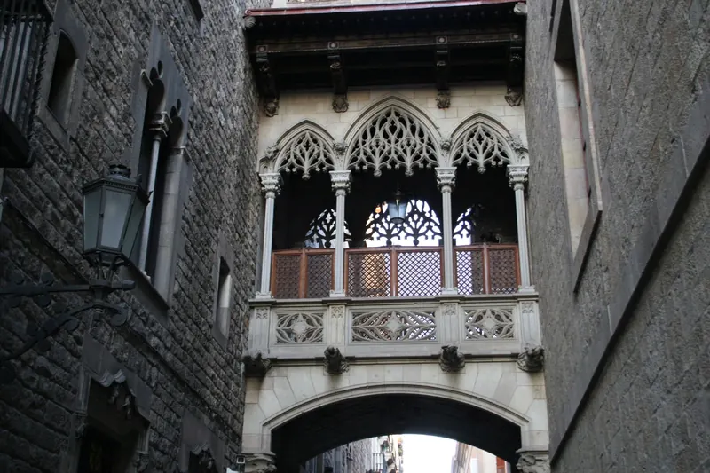 Barri Gotic in barcelona