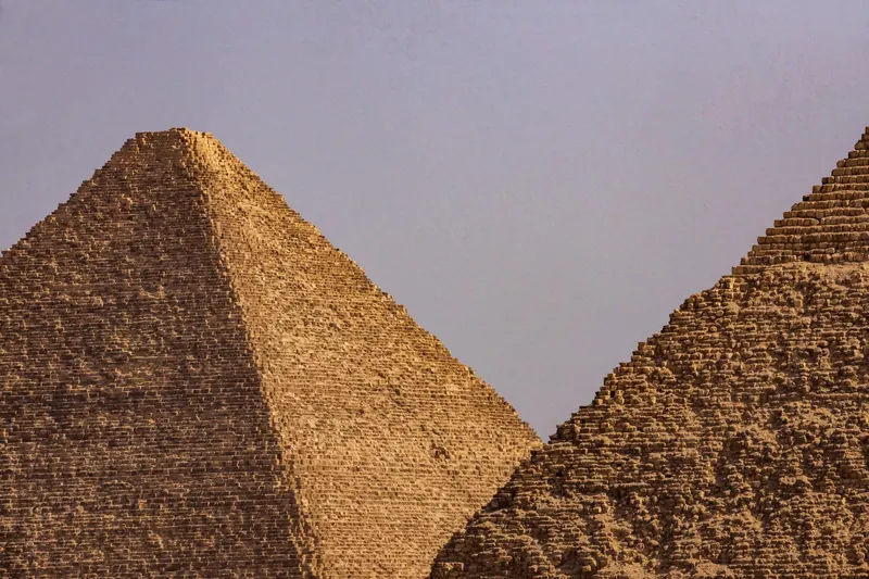 Giza and Haram in cairo eg
