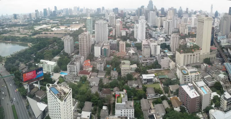 Khlong Toei district in Bangkok