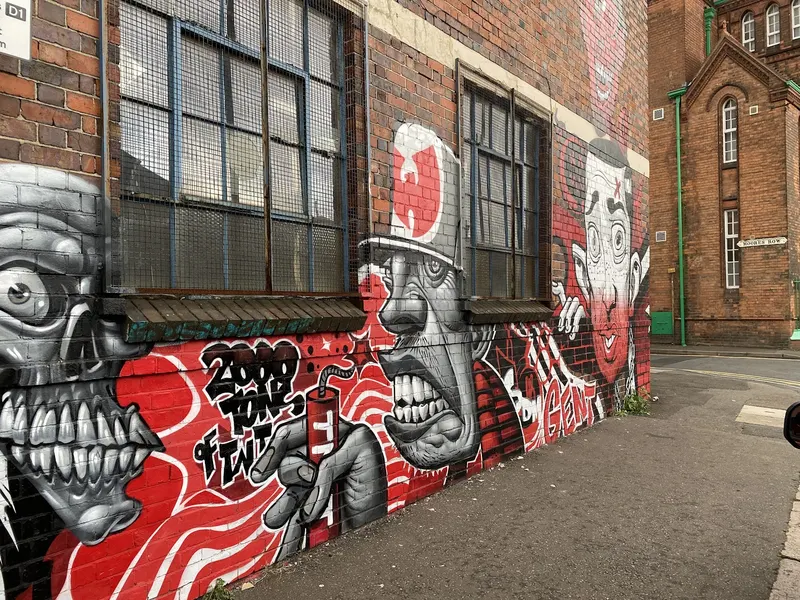 Digbeth in birmingham gb