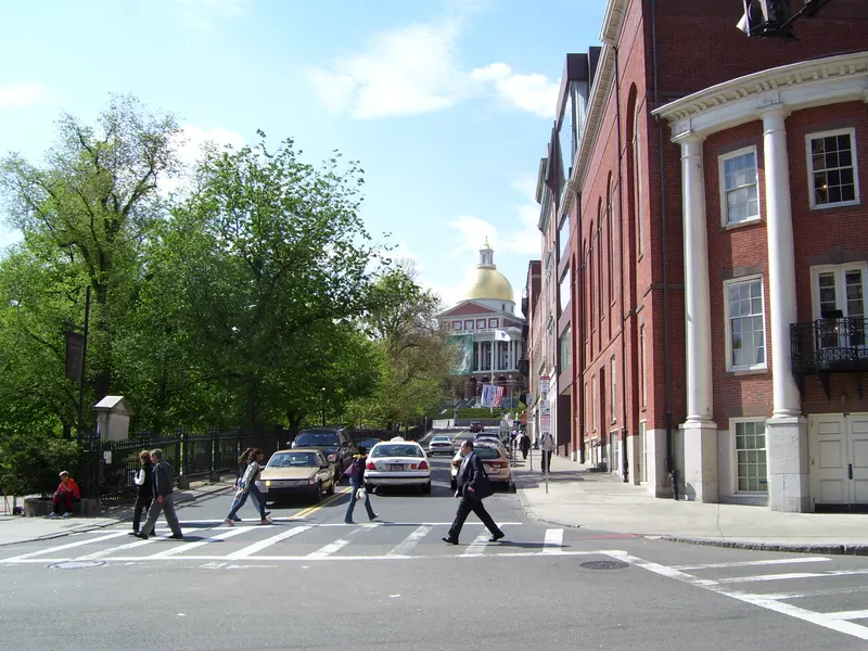 Beacon Hill in boston us