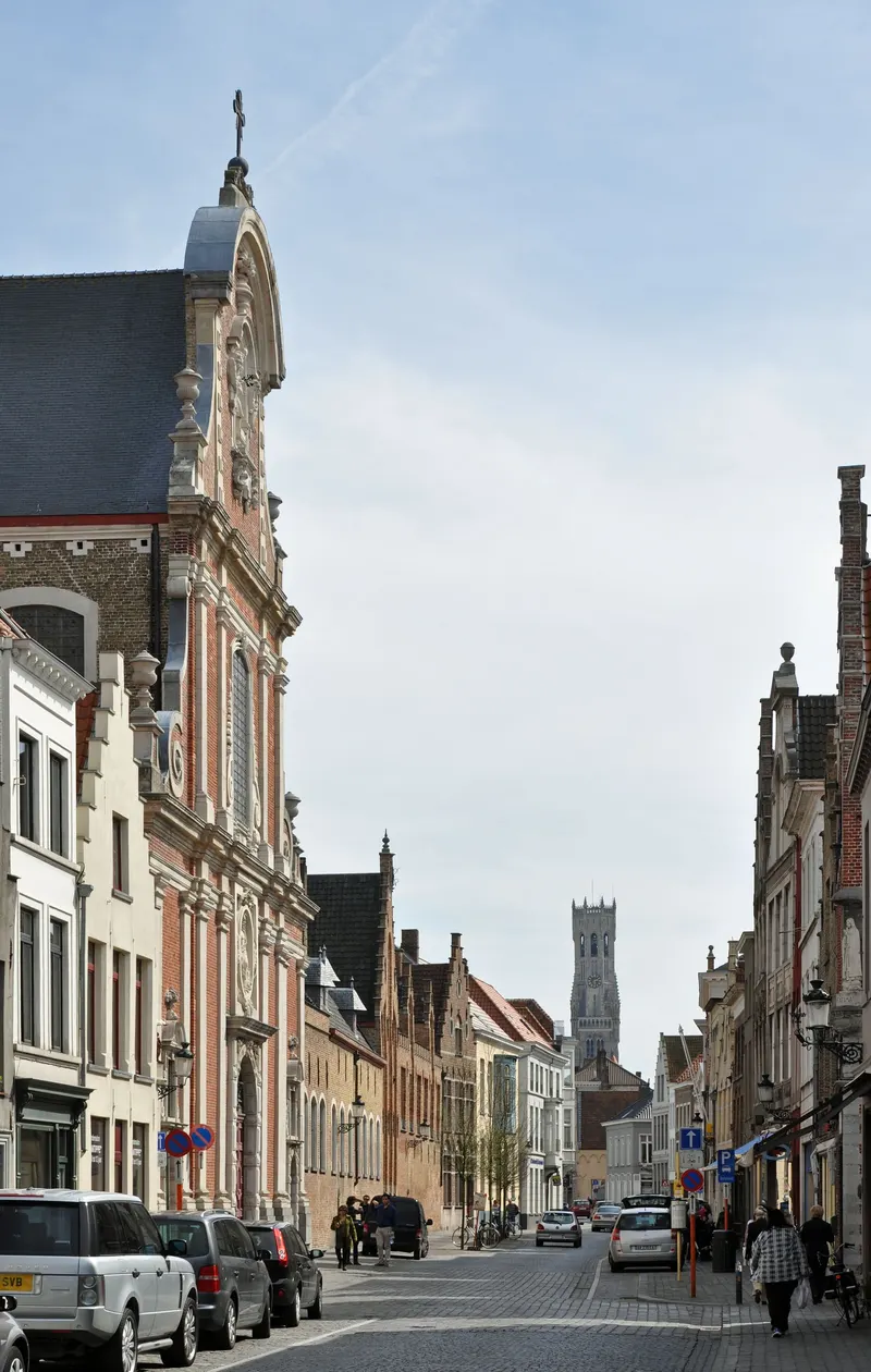 Ezelstraat and Sint-Gillis in bruges be