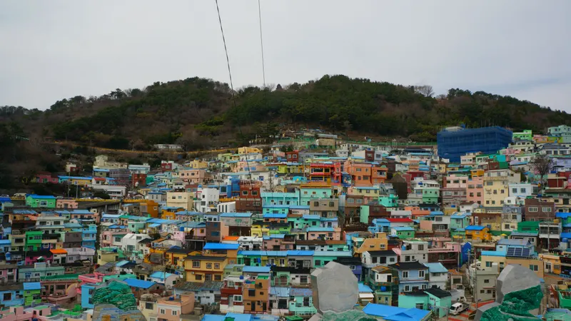 Gamcheon and Songdo in busan kr