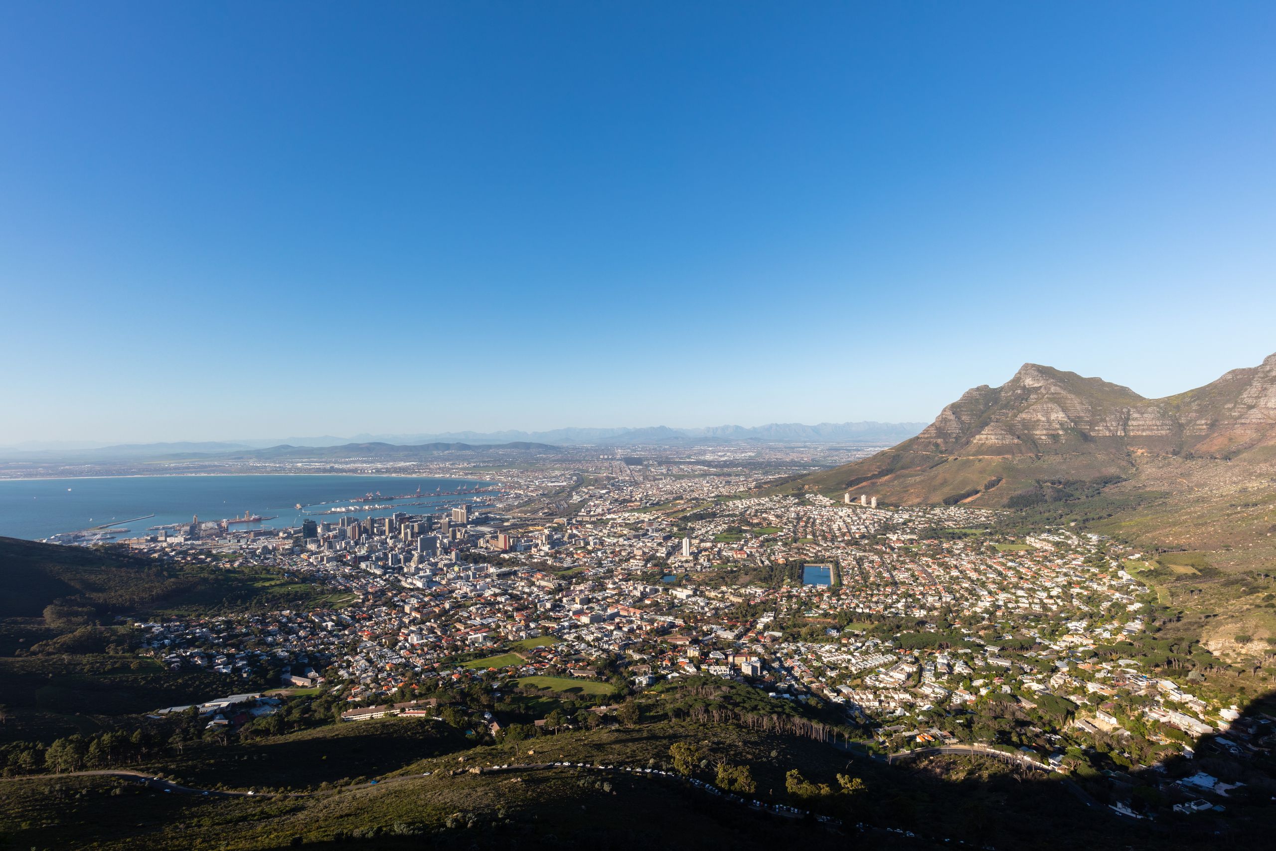 City Bowl in Cape Town