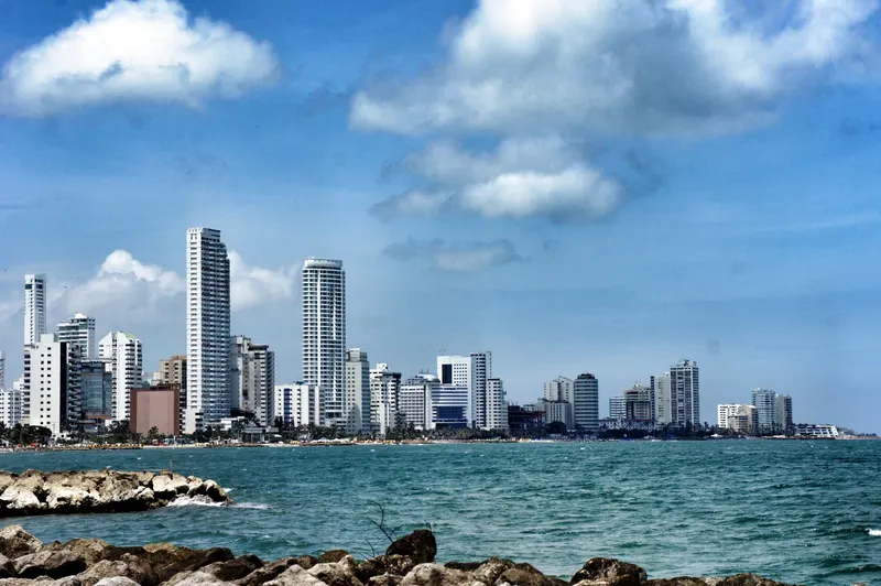 Bocagrande and Castillogrande in cartagena co