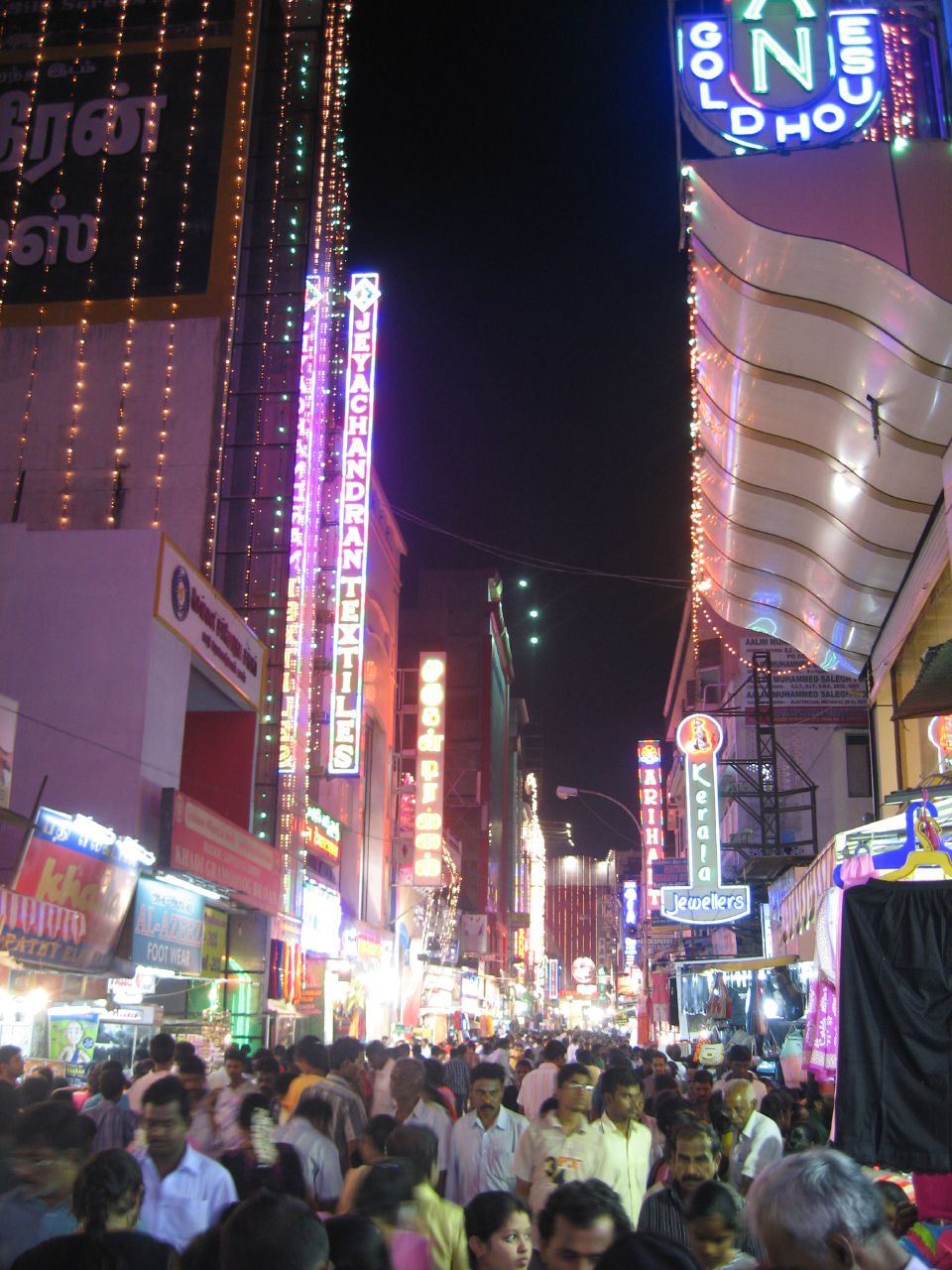 T Nagar in Chennai