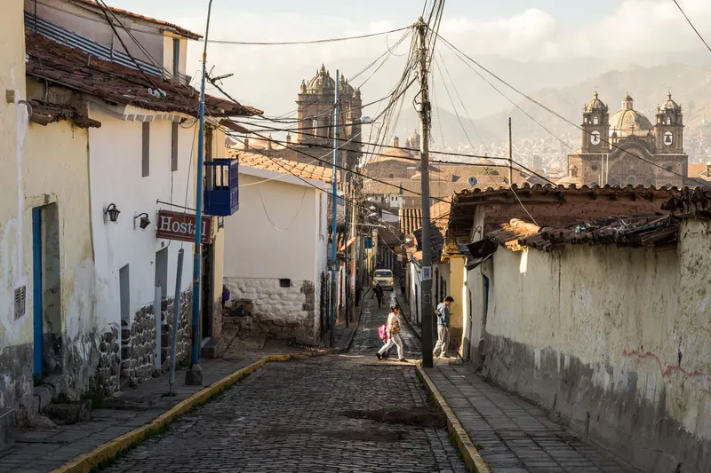 San Blas in cusco pe
