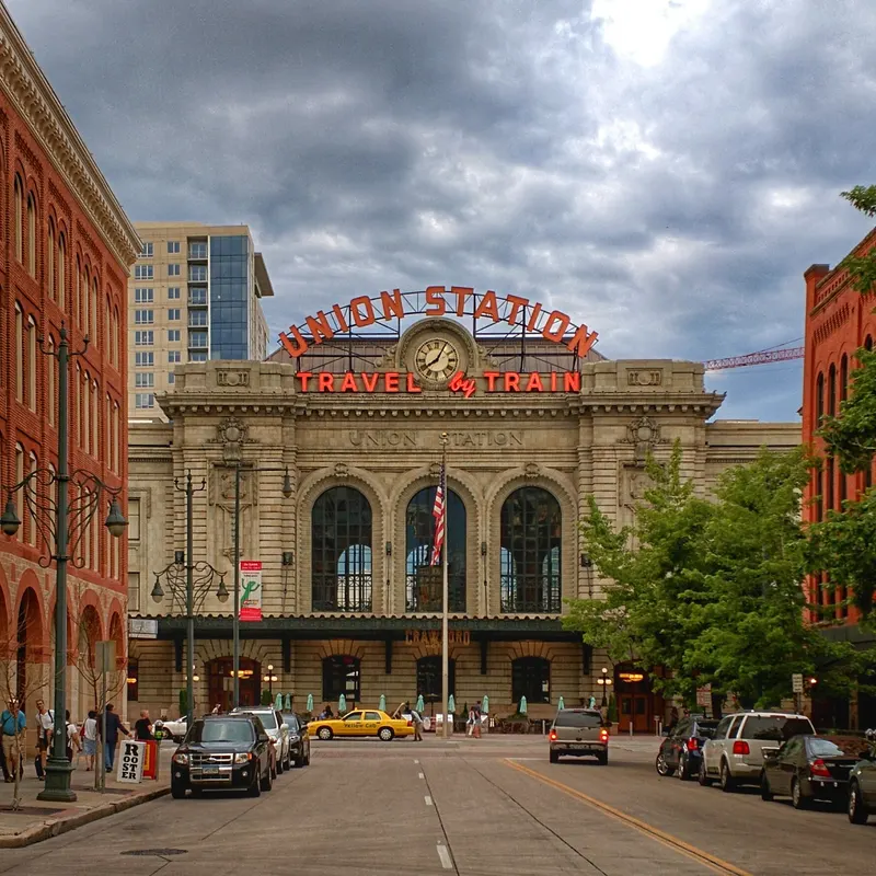LoDo and Union Station in denver us
