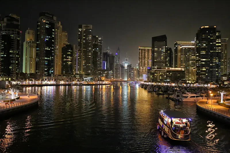 Dubai Marina in dubai ae