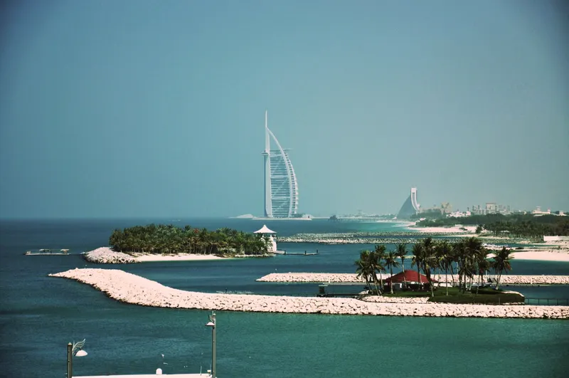 Palm Jumeirah in dubai ae