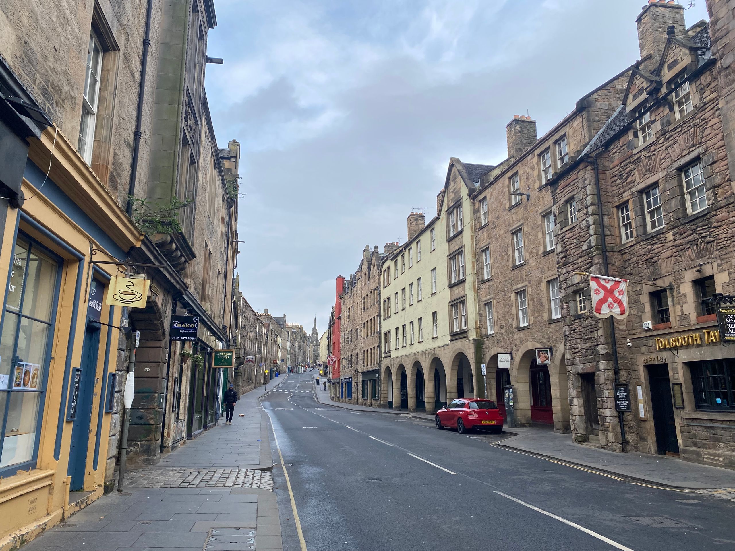 The Canongate in Edinburgh