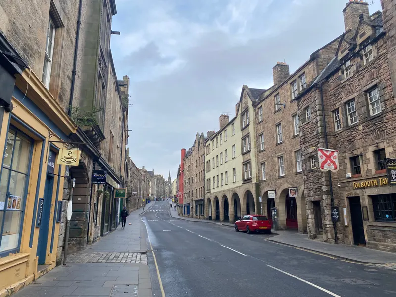 The Canongate in Edinburgh