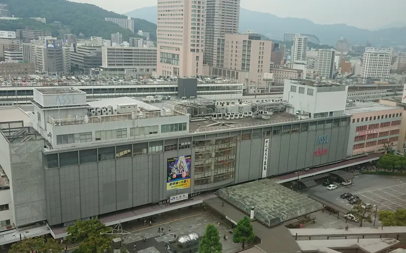 Hiroshima Station and Ekimae in hiroshima jp