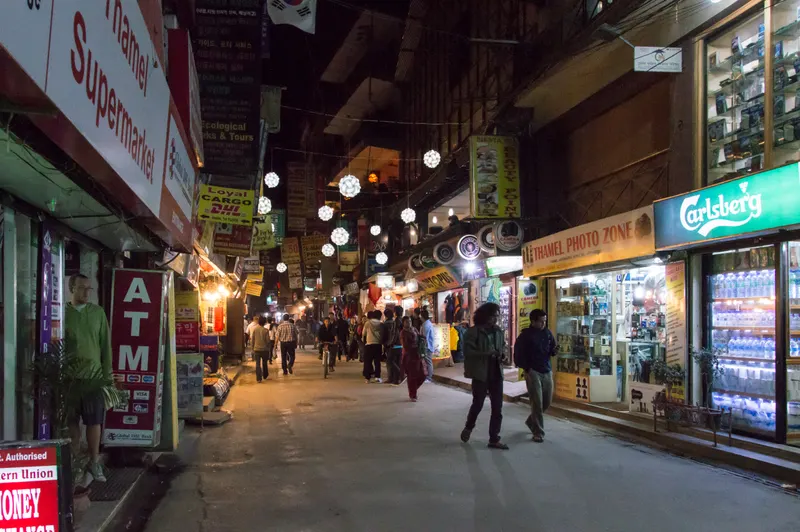 Thamel in kathmandu np