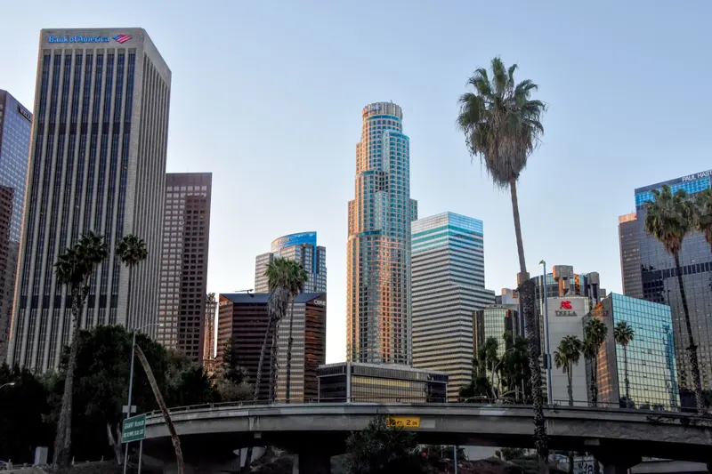 Downtown in Los Angeles