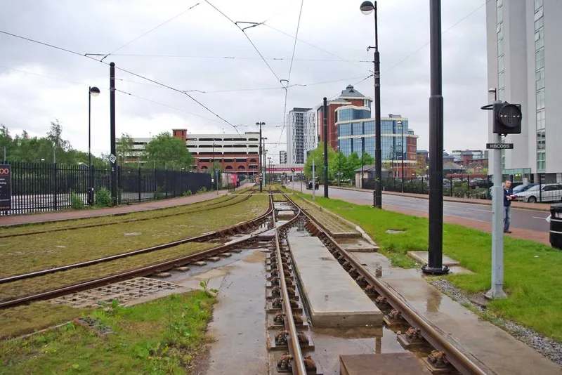 Salford Quays and MediaCityUK in manchester gb