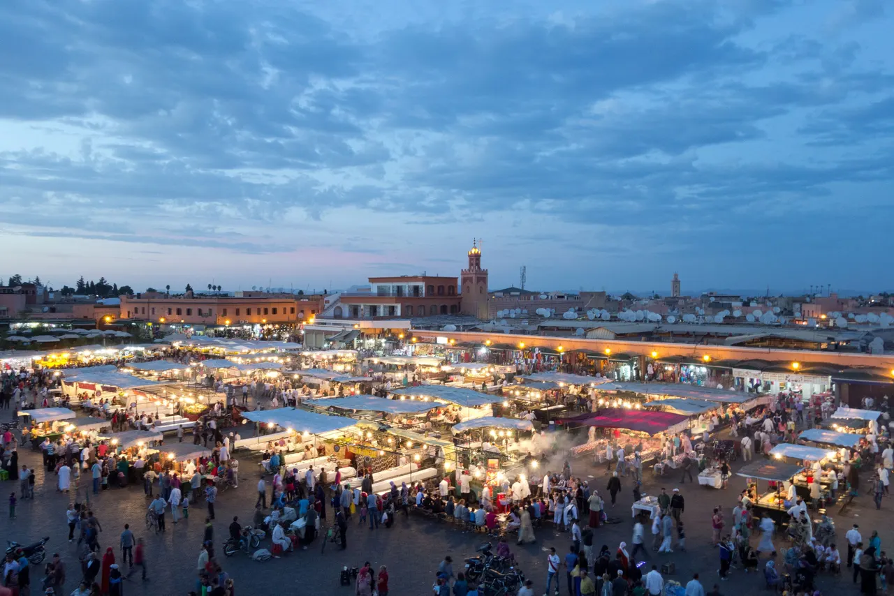Jemaa el-Fnaa in Marrakesh