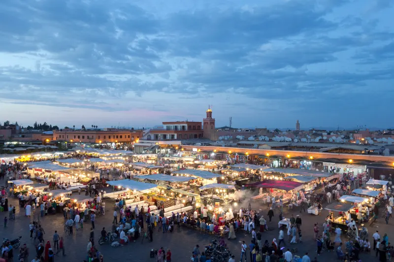 Jemaa el-Fnaa in Marrakesh