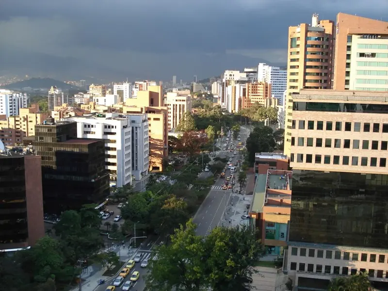 El Poblado and Provenza in medellin co
