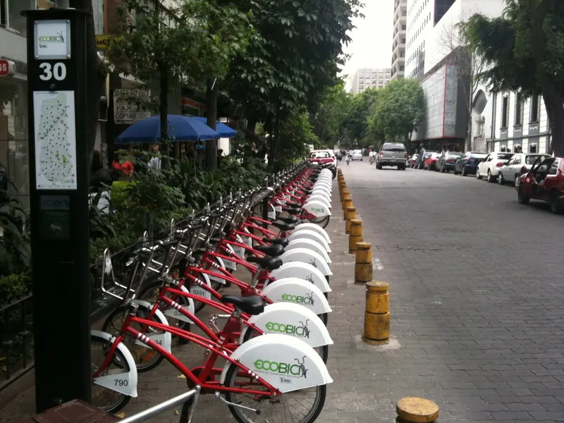 Zona Rosa in mexico city mx