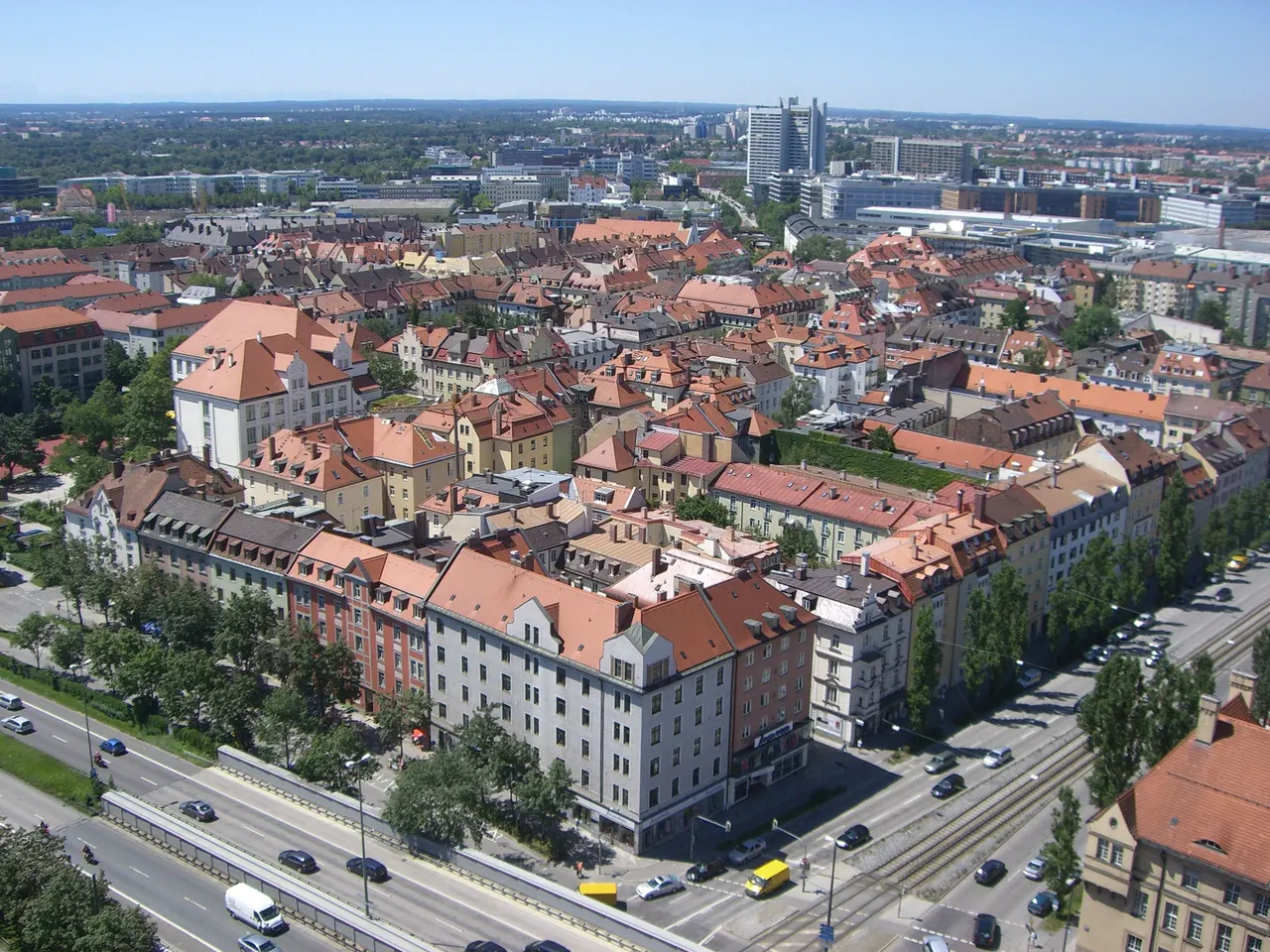 Schwanthalerhöhe in Munich