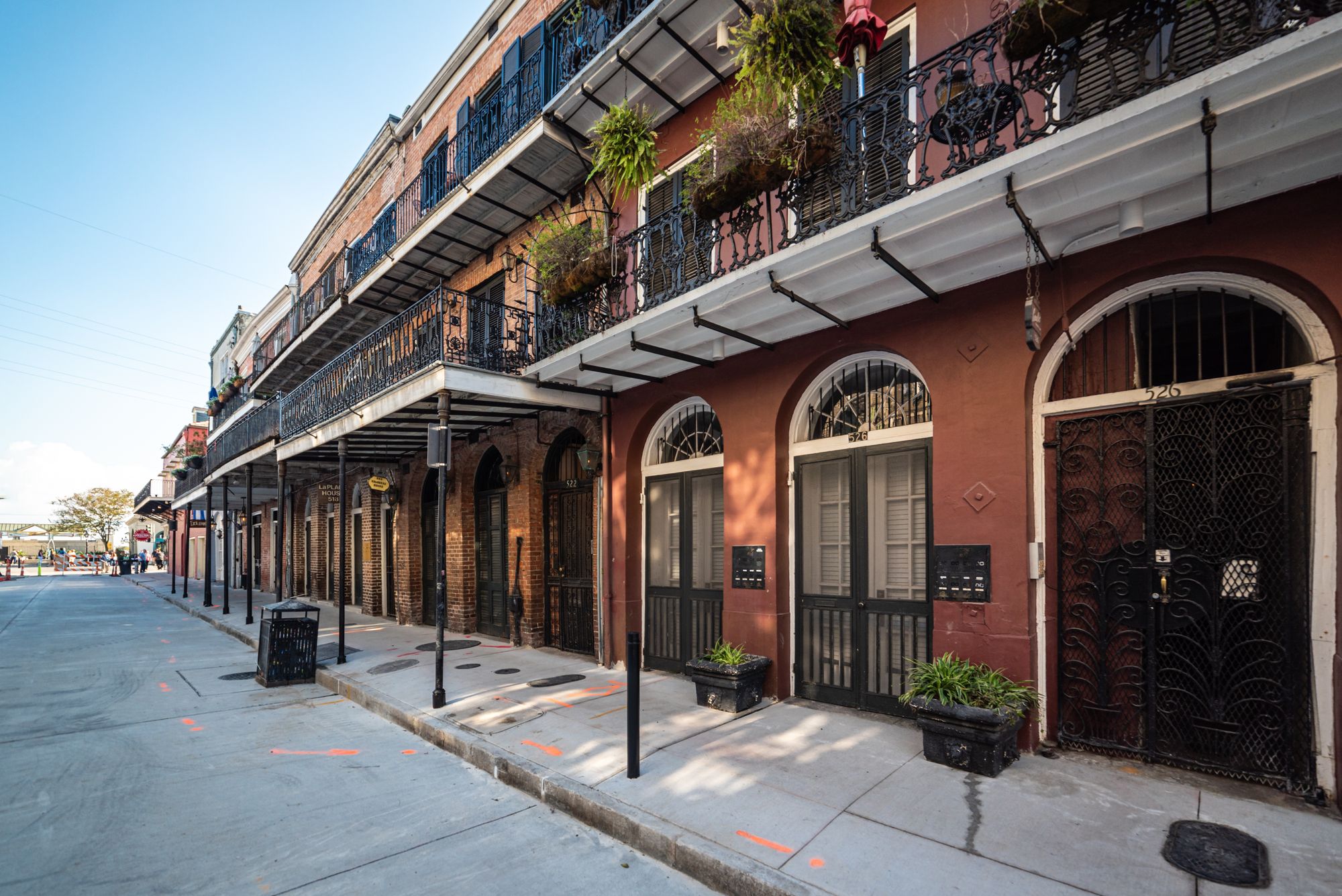 Warehouse District in New Orleans