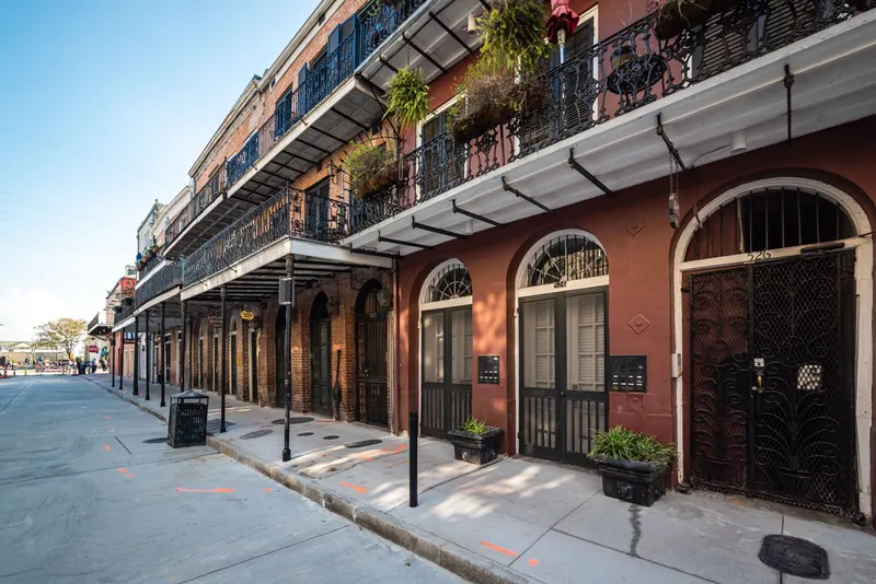 Warehouse District in New Orleans
