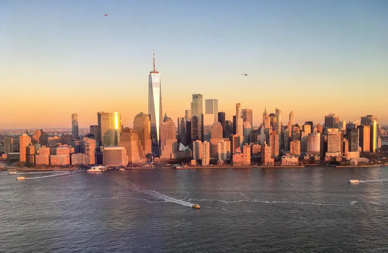 Financial District in New York