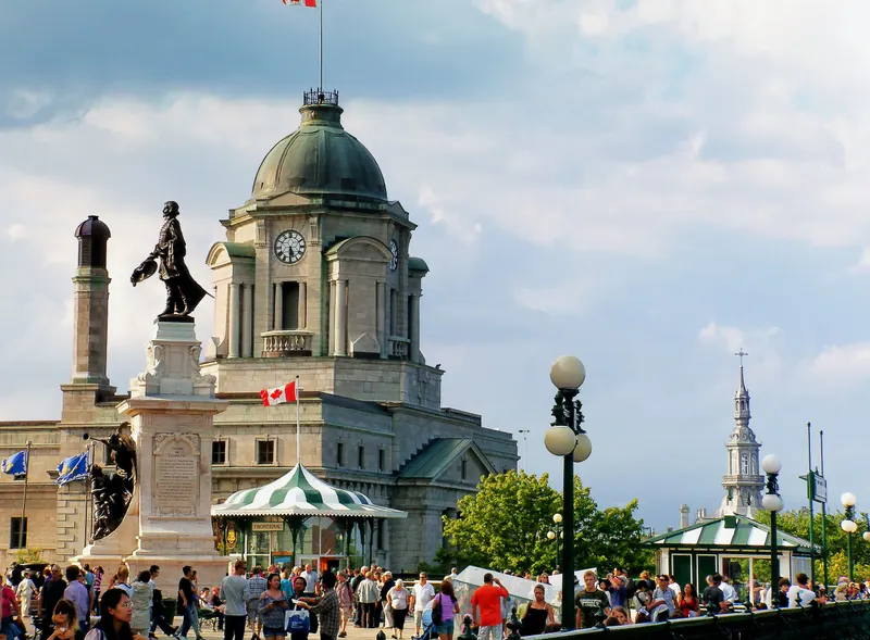 Old Port in quebec city ca