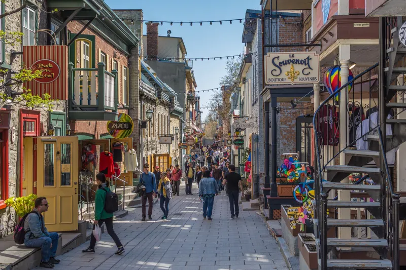 Quartier Petit-Champlain in Quebec City